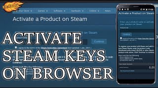 How to claim steam game keys on mobile or any browser!