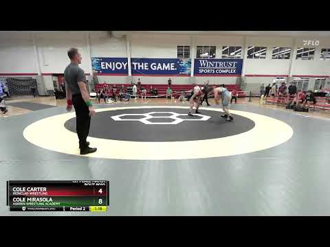 215lb Final, Cole Carter, Ironclad Wrestling vs Cole Mirasola, Askren Wrestling Academy