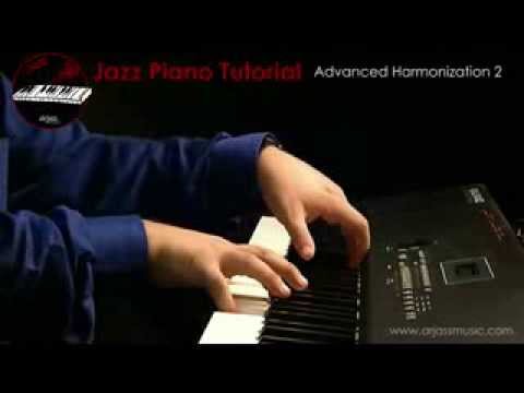DRJASSMUSIC - Jazz Piano Tutorial (Advanced harmonization 2)