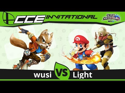 CCE Invitational - wolves.wusi (Fox) vs Light (Mario, Sheik) - Winners Final
