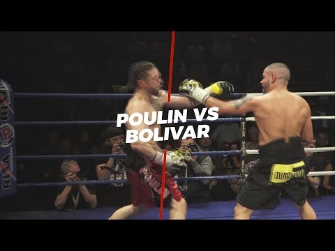 Jan Michael Poulin vs Jean Michel Bolivar entrevue et highlights