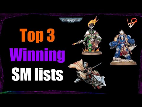 Top 3 Winning Space Marines Lists Analyzed | Warhammer 40K Tactics