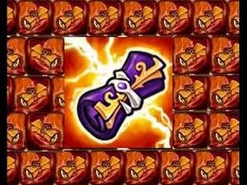 Summoners War: 3 legendary scroll 07.04.2016 Trolllll