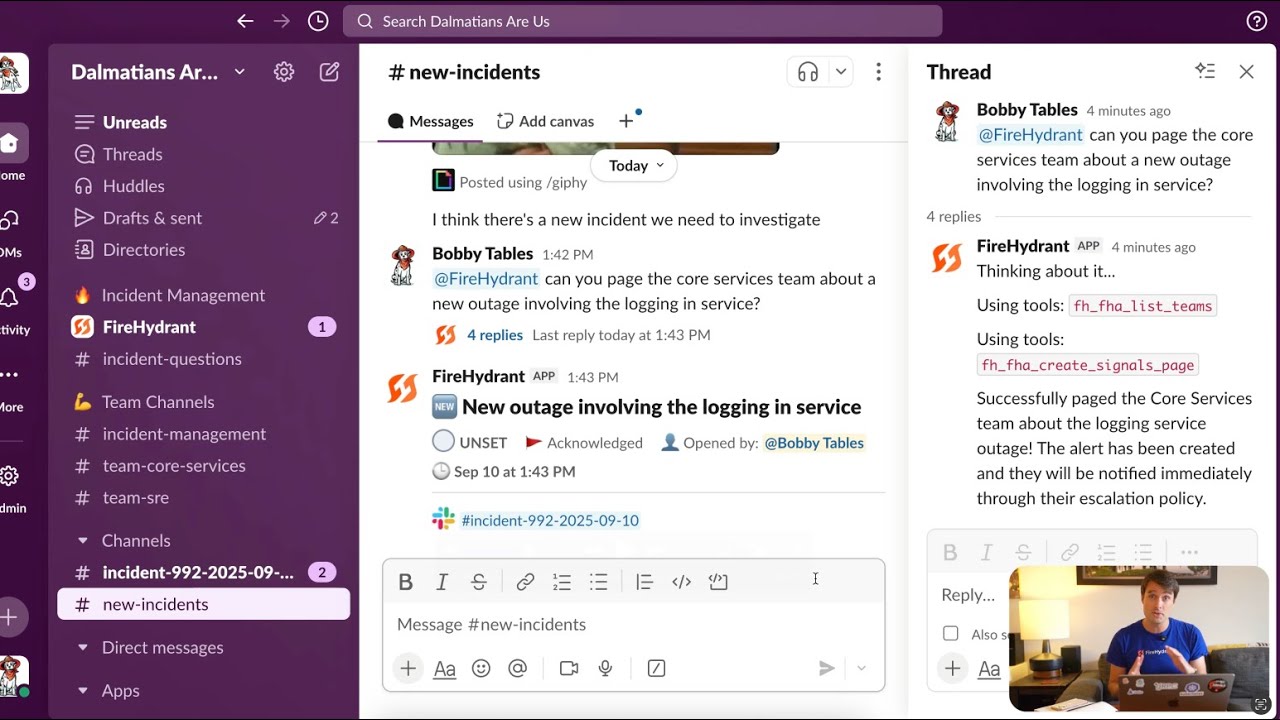 FireHydrant 4-Minute Demo