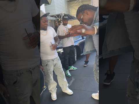 Mista Cain gifts BG with a customized jacket engraved  a solid message “The Heart Of The Streets”