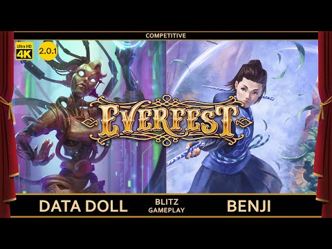 Step by Step. Data Doll vs Benji. Competitive decks - Flesh and Blood TCG