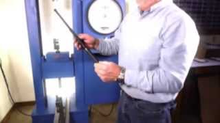 ASP Teleskooppipatukan koneellinen vääntötesti