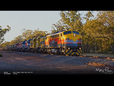 2020 12 18 - SSR loaded grain train - #9198 - B75 + T363 + T381 + P16 + P14 + P17