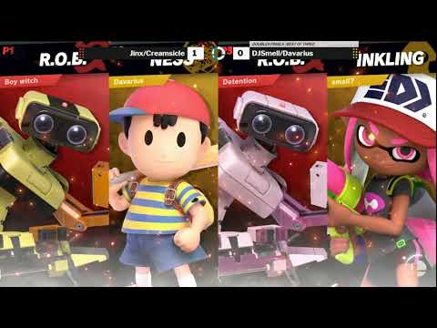 DDD 33 SSBU Doubles Finals DJSmell/Davarius vs. Jinx/Creamsicle