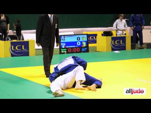 MOREIRA Jeremy (FRA) - VERNEZ Franck (FRA) / European Cup Juniors Lyon 2013 / -66kg