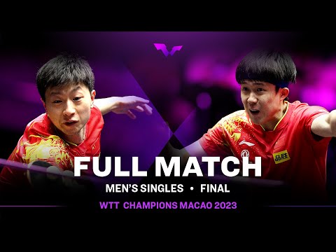 FULL MATCH | WANG Chuqin vs MA Long | MS F | #WTTMacao 2023