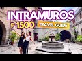 Intramuros 2025 Travel Guide History Museum Food Tour Old Manila Walled City Trip Budget Vlog