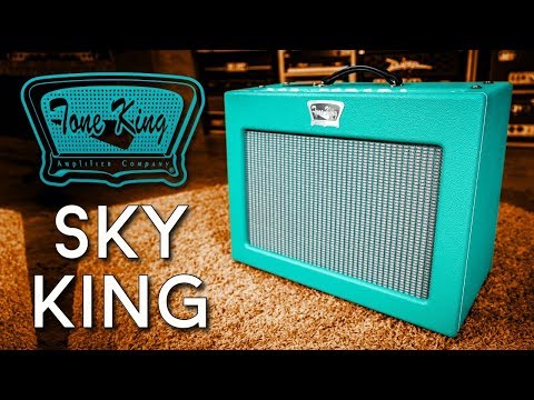 Tone King Sky King 2-Channel 35-Watt 1x12" Guitar Combo 2018 - Present - Brown image 6