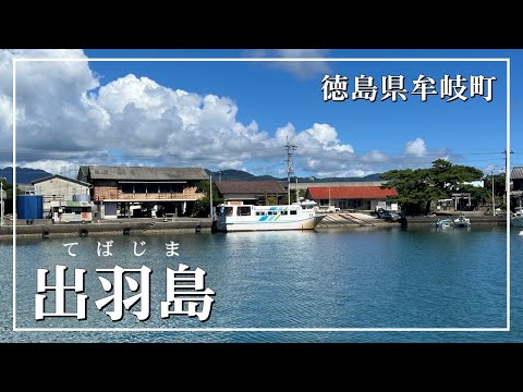 【徳島 観光】伝統的な漁村集落が残る『出羽島（てばじま）』散策