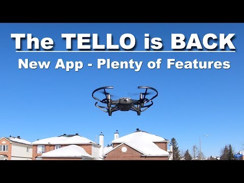 The TELLO has a New App & it is Amazing!