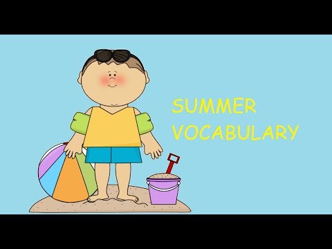 Summer Vocabulary ESL