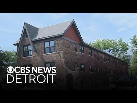 Vacant Detroit apartment building reopened