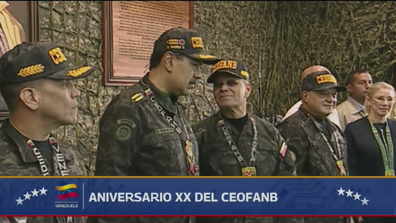 Maduro en 20 años del CEOFANB, 26 de septiembre de 2025