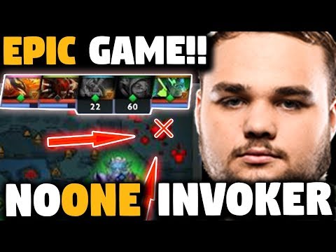 This Is How Noone Invoker DESTROYED Meepo MID | EPIC ENDING GAME - Dota 2 Invoker