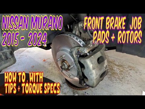 How to Replace Front Brake Pads & Rotors | 2015-2024 Nissan Murano