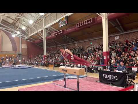 Ian Gunther Pommel Horse - at Stanford Open 230128