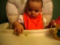 Chloe Feeding Herself For The First Time