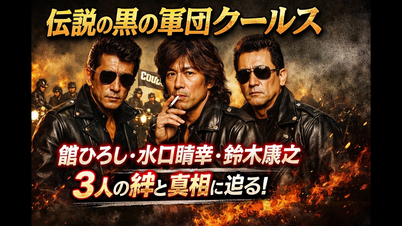 舘ひろし67歳の夜、ピッピと鈴木康之が見たクールスの真実