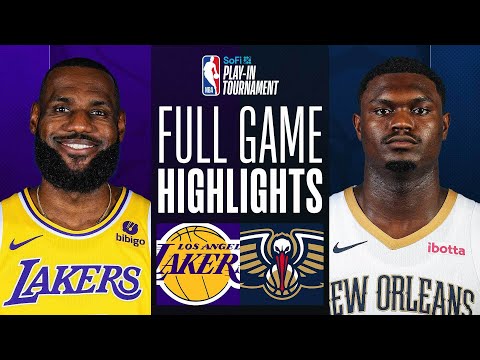 LAKERS at PELICANS #SoFiPlayIn FULL GAME HIGHLIGHTS April 16, 2023