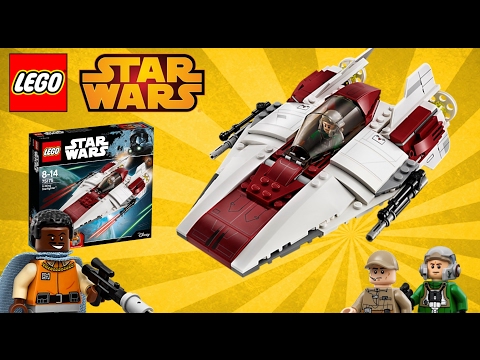 Vidéo LEGO Star Wars 75175 : A-Wing Starfighter