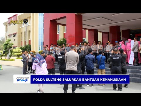 KAPOLDA SULTENG LEPAS BANTUAN 30 TON BERAS DAN LOGISTIK UNTUK KORBAN BENCANA SUMATERA