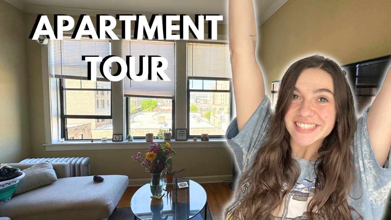 *realistic* chicago apartment tour - what you can expect for $1565 per month in lake view chicago