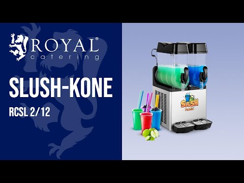 video - Kakkoslaatu Slush-kone - 2 x 12 l