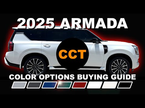 2025 Nissan Armada Color Options Buying Guide