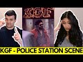 #KGF - POLICE STATION SCENE REACTION!! | KANNADA | Yash | Srinidhi Shetty | Prashanth Neel |