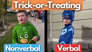 Autism Nonverbal Trick-or-Treating | How does that work?
