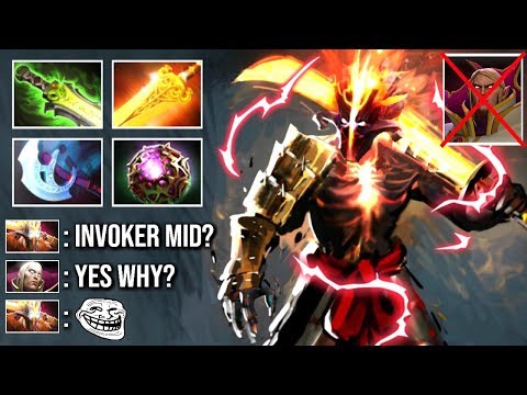 NEW EPIC SHOTGUN MAGIC Juggernaut Counter Invoker Mid Ether Blast Blade Fury Crazy Game WTF Dota 2