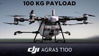 New DJI Agras T100 – 100KG Payload is CRAZY! What would you carry?