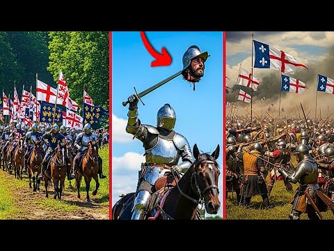 Als Heinrich V. mit 6.000 Engländern 20.000 Franzosen bei Agincourt Zerschlug