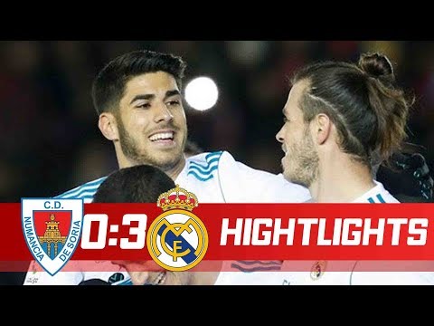 Numancia vs Real Madrid 0-3 All Goals & Highlights 04/01/2018 HD