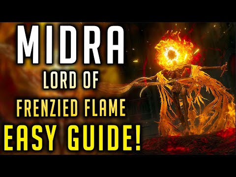 How To Beat Midra, Lord of Frenzied Flame Boss Fight In Elden Ring DLC