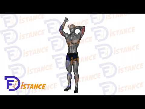 Exercice Étirement des triceps debout