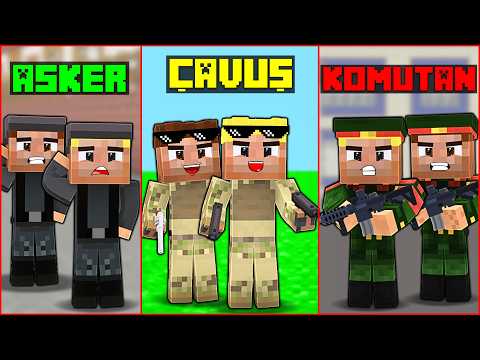 ASKERLİKTEN KOMUTANLIĞA DOĞRU EFEKAN'IN HAYATI! 😱 -MinecrafT