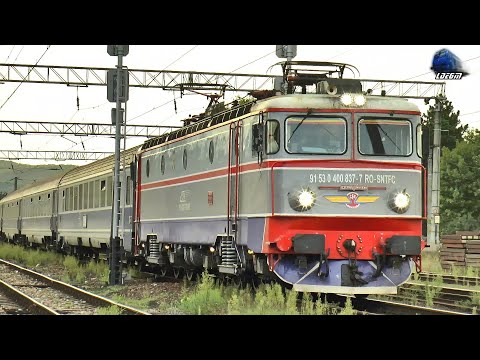 Trenurile Serii în Gara Beclean pe Someș/Evening Trains in Beclean pe Someș Station - 30 August 2025
