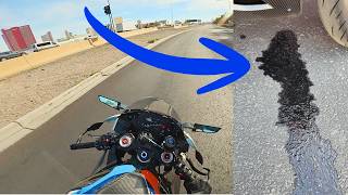 My M1000RR started leaking...