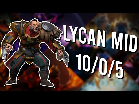Dota 2 | THIS IS DEFINITELY A MID HERO NOW!! | Lycan Mid Commentary