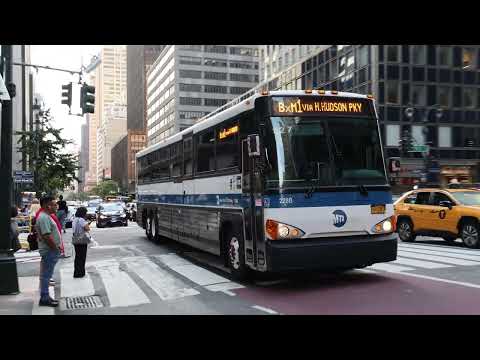 MTA Bus #2288 on the BxM1 to Riverdale 263 St at 3rd Av & E 42nd St