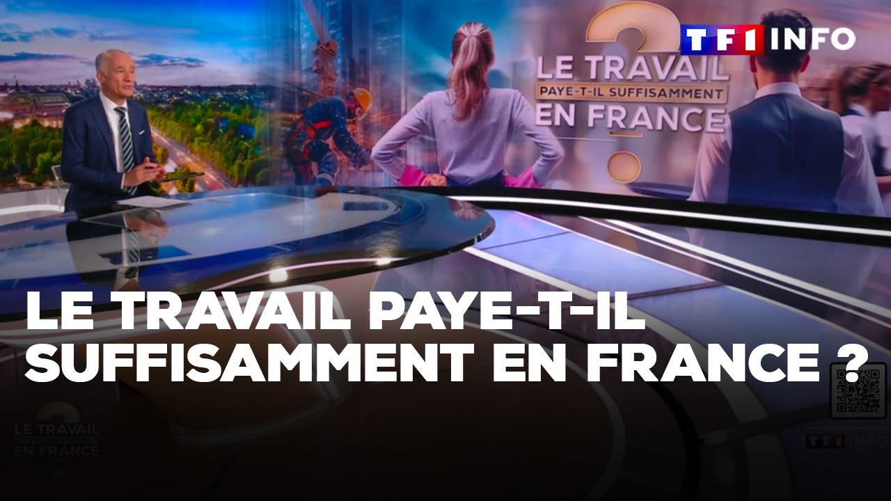 Le travail paye-t-il suffisamment en France ?｜TF1 INFO