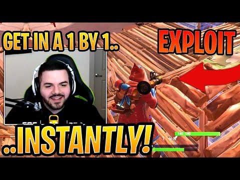 Courage Shows *NEW* Pyramid and RPG Exploit! "Instantly get in a 1 by 1!" - Fortnite Moments