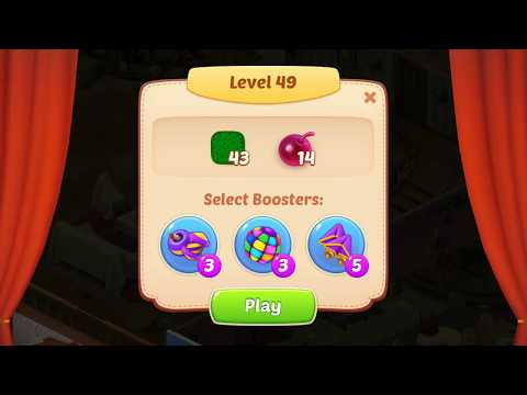 Homescapes Level 49 Walkthrough