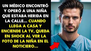 UN MÉDICO ENCONTRÓ Y OPERÓ A UNA NIÑA QUE ESTABA HERIDA EN LA CALLE... CUANDO LLEGA A CASA Y...